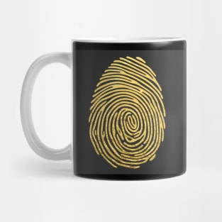 GOLDEN FINGER PRINT Mug